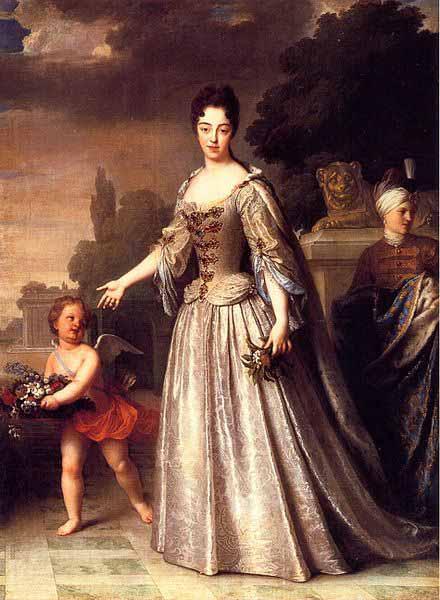Jean-Baptiste Santerre Portrait of Marie-Adelaide of Savoy oil painting image